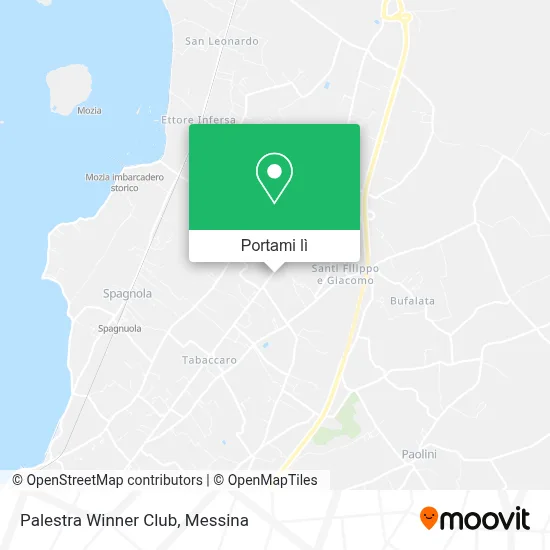Mappa Palestra Winner Club