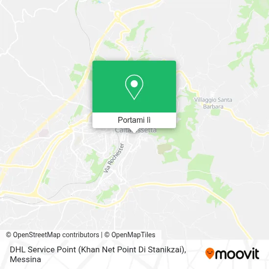 Mappa DHL Service Point (Khan Net Point Di Stanikzai)