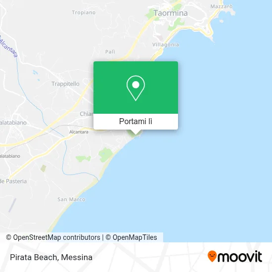 Mappa Pirata Beach