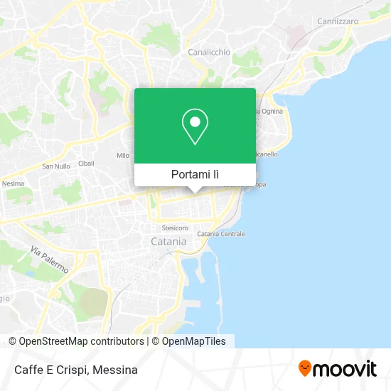 Mappa Caffe E Crispi