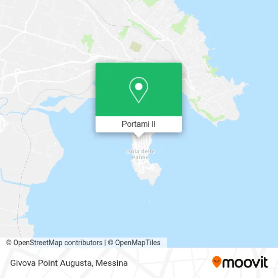 Mappa Givova Point Augusta