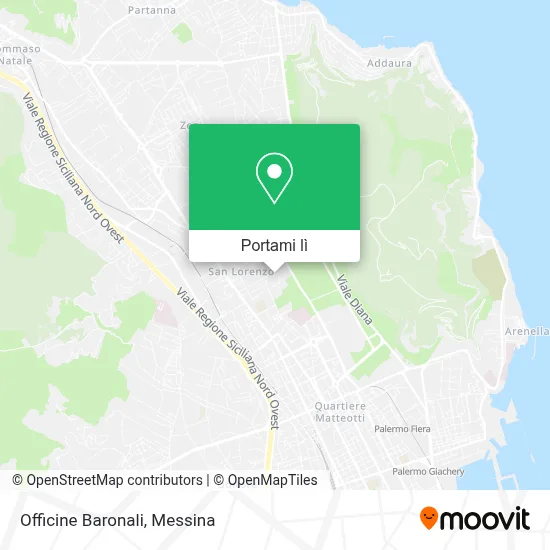 Mappa Officine Baronali