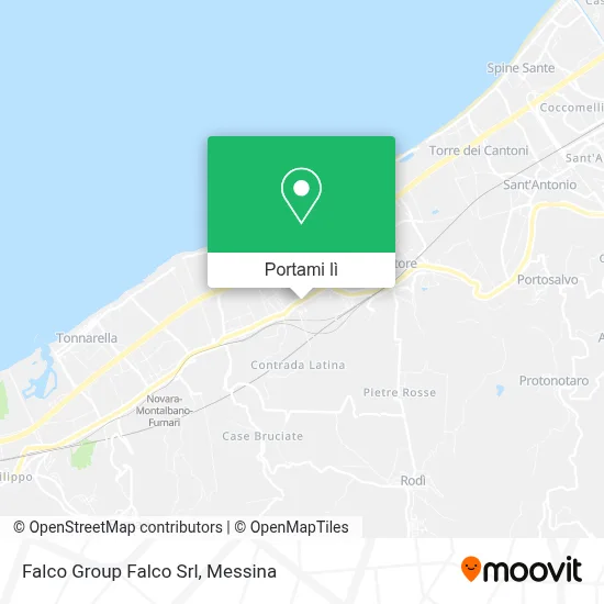 Mappa Falco Group Falco Srl