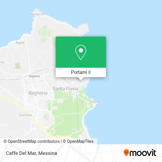 Mappa Caffe Del Mar