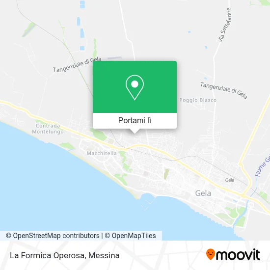 Mappa La Formica  Operosa