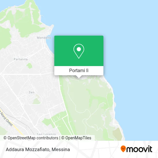 Mappa Addaura Mozzafiato