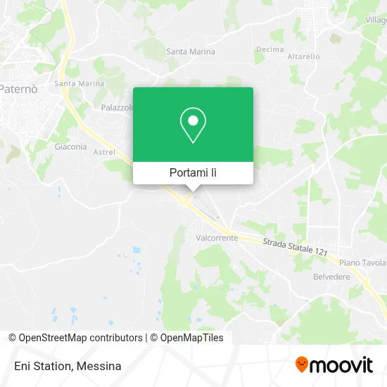 Mappa Eni Station