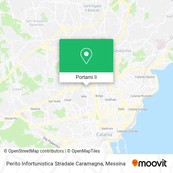 Mappa Perito Infortunistica Stradale Caramagna