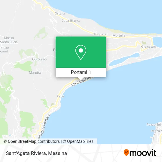 Mappa Sant'Agata Riviera