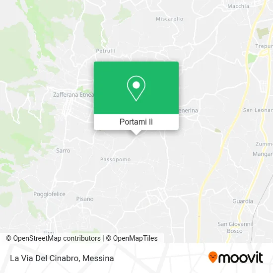 Mappa La Via Del Cinabro