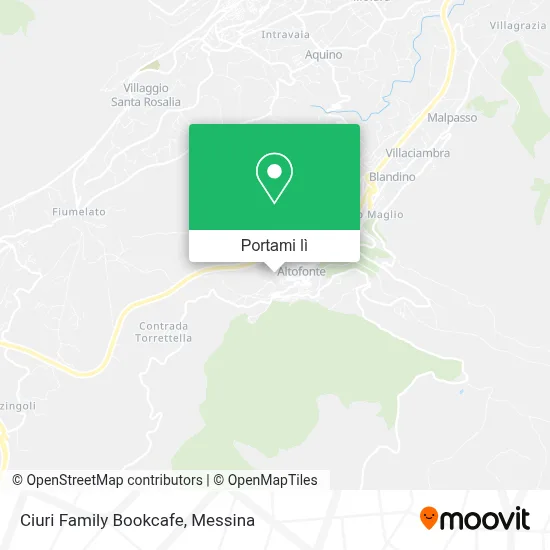 Mappa Ciuri Family Bookcafe