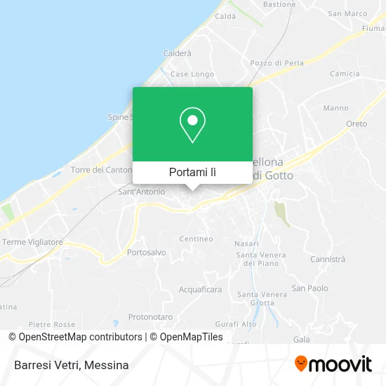 Mappa Barresi Vetri