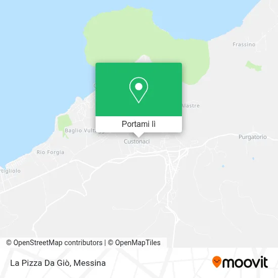 Mappa La Pizza Da Giò