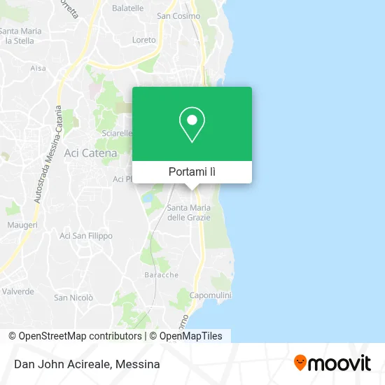 Mappa Dan John Acireale