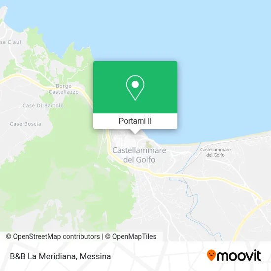 Mappa B&B La Meridiana