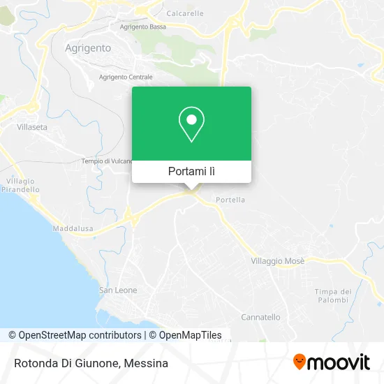 Mappa Rotonda Di Giunone