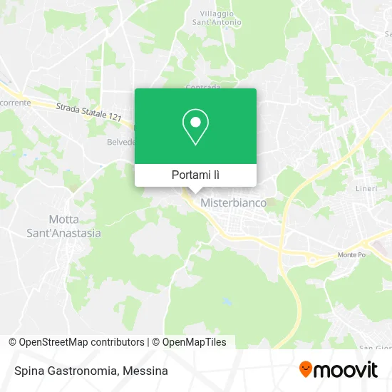 Mappa Spina Gastronomia