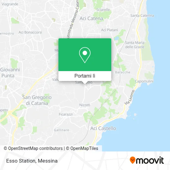 Mappa Esso Station