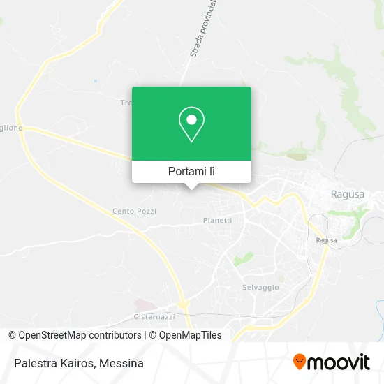 Mappa Palestra Kairos
