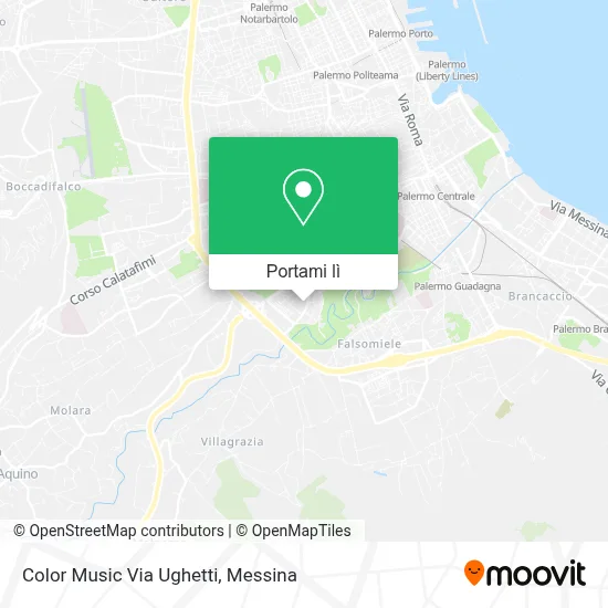 Mappa Color Music Via Ughetti