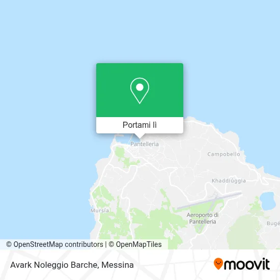 Mappa Avark Noleggio Barche