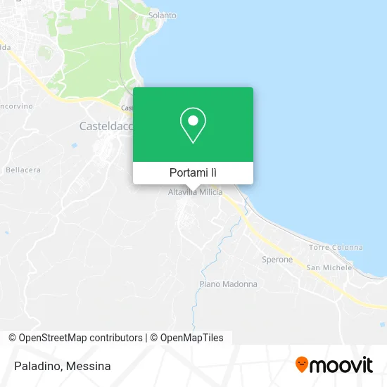 Mappa Paladino