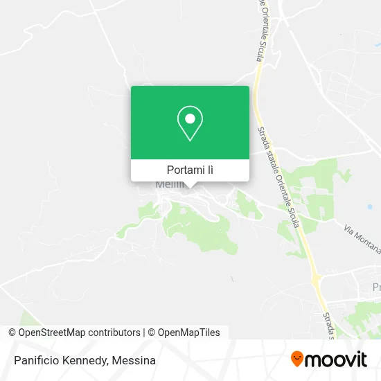 Mappa Panificio Kennedy
