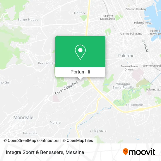Mappa Integra Sport & Benessere