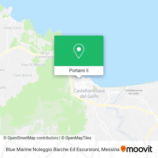 Mappa Blue Marine Noleggio Barche Ed Escursioni