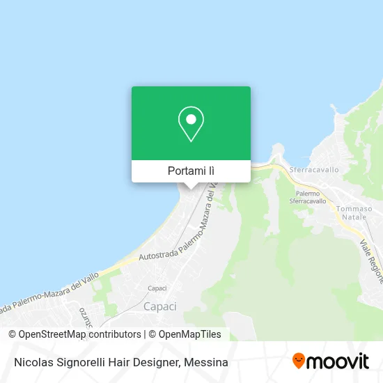 Mappa Nicolas Signorelli Hair Designer