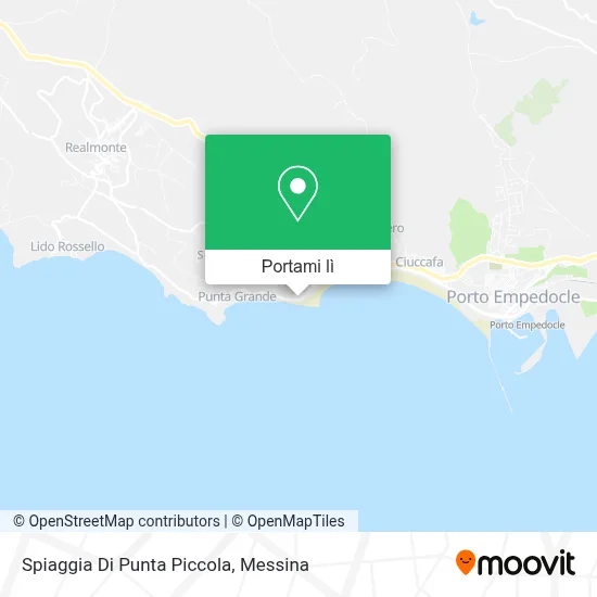 Mappa Spiaggia Di Punta Piccola