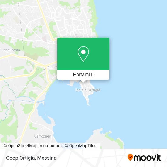 Mappa Coop Ortigia