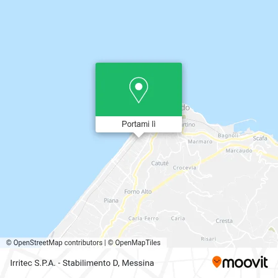 Mappa Irritec S.P.A. - Stabilimento D