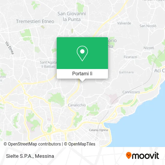 Mappa Sielte S.P.A.