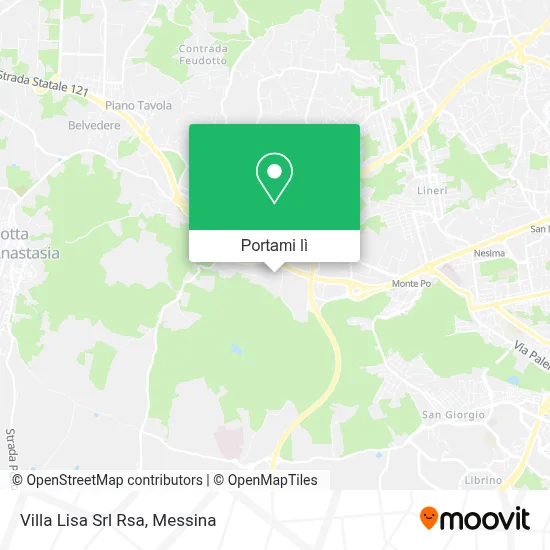 Mappa Villa Lisa Srl Rsa