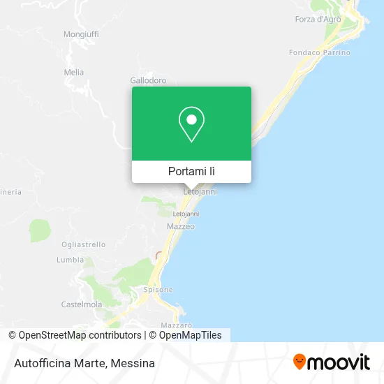 Mappa Autofficina Marte