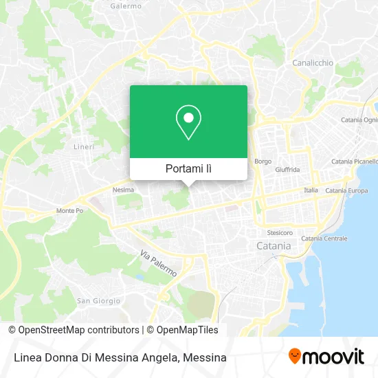 Mappa Linea Donna Di Messina Angela