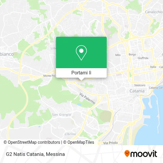 Mappa G2 Natis Catania