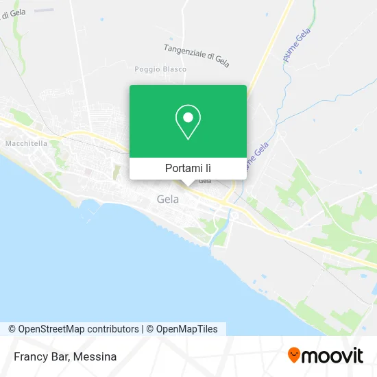 Mappa Francy Bar