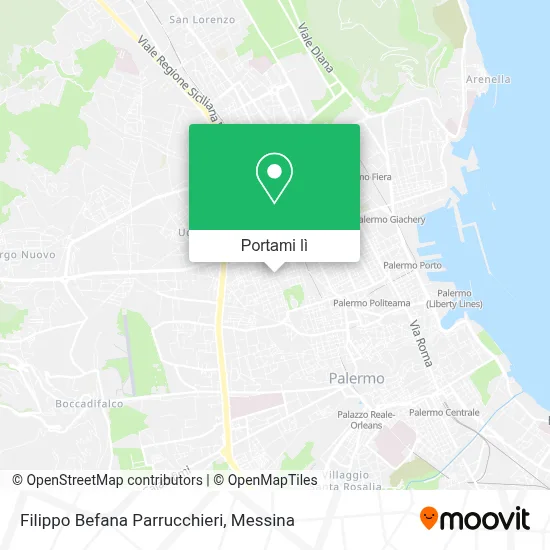 Mappa Filippo Befana Parrucchieri