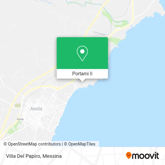 Mappa Villa Del Papiro