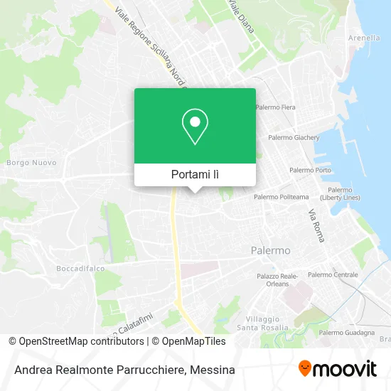 Mappa Andrea Realmonte Parrucchiere