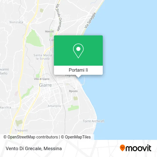 Mappa Vento Di Grecale