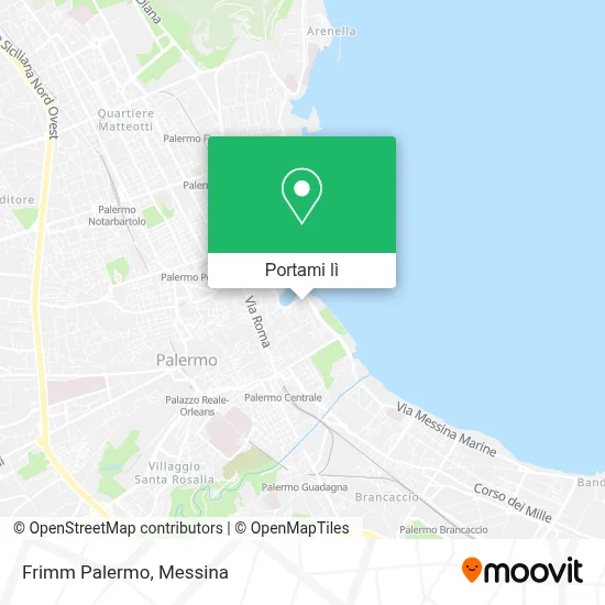 Mappa Frimm Palermo
