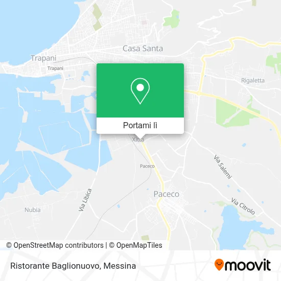 Mappa Ristorante Baglionuovo