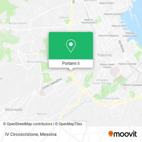 Mappa IV Circoscrizione