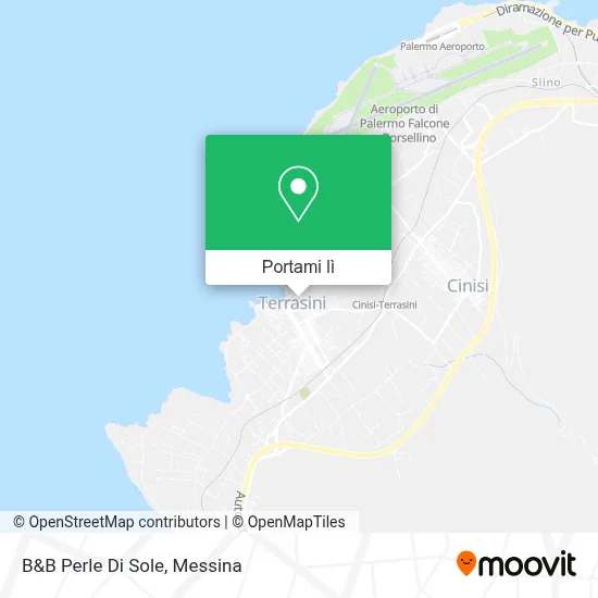 Mappa B&B Perle Di Sole
