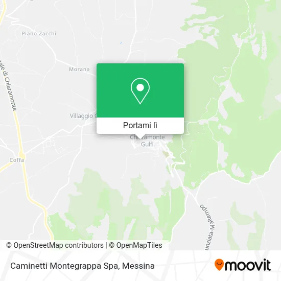 Mappa Caminetti Montegrappa Spa