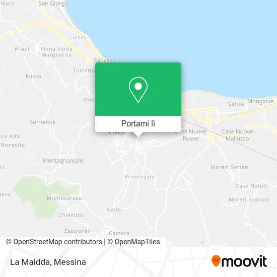 Mappa La Maidda