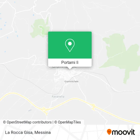 Mappa La Rocca Gisa